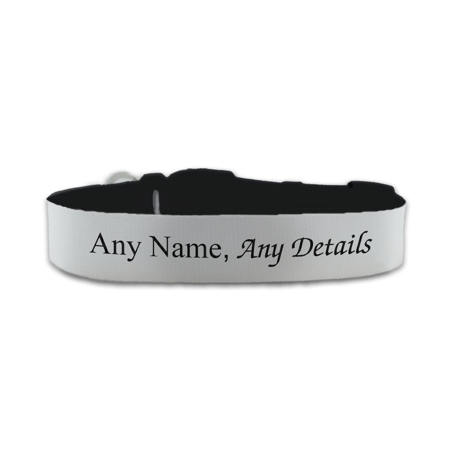Personalised Small Dog Collar with White Background Image 2