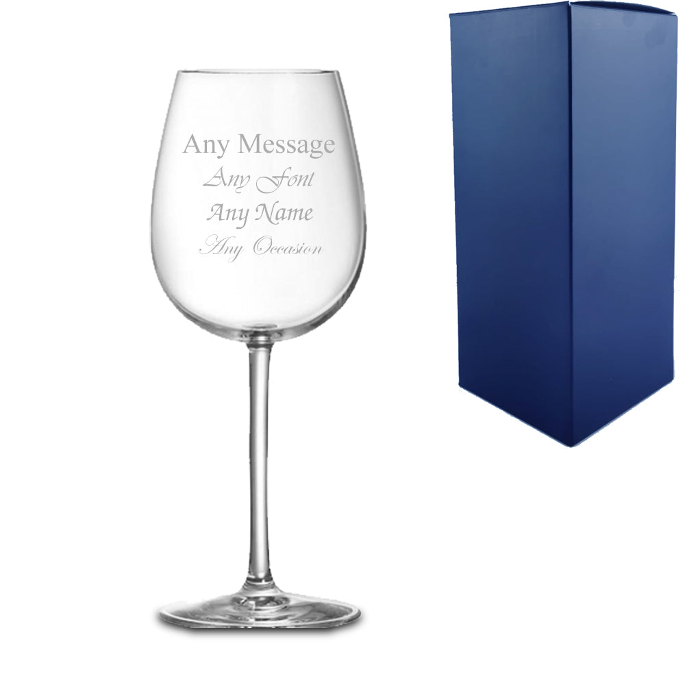 Engraved 12.5oz Oenologue Expert Wine Glass Image 2