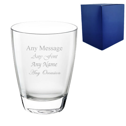 Engraved 375ml Nadia Glass Tumbler With Gift Box Image 1
