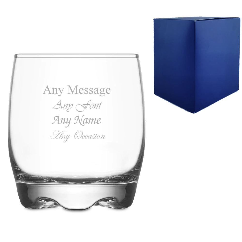 Engraved 290ml LAV Adora Whisky Glass With Gift Box Image 2