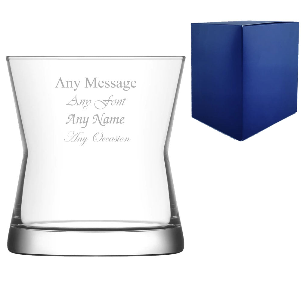 Engraved 300ml Derin Whisky Glass With Gift Box Image 2