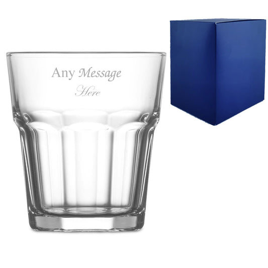 Engraved 305ml Aras Hiball Whiskey Glass With Gift Box Image 1