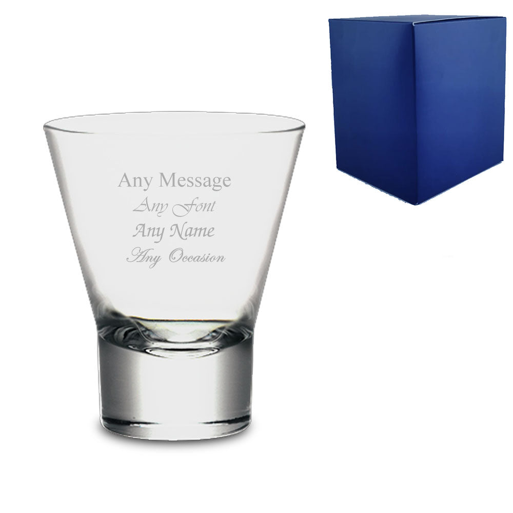 Engraved 340ml Ypsilon Whiskey Glass With Gift Box Image 2