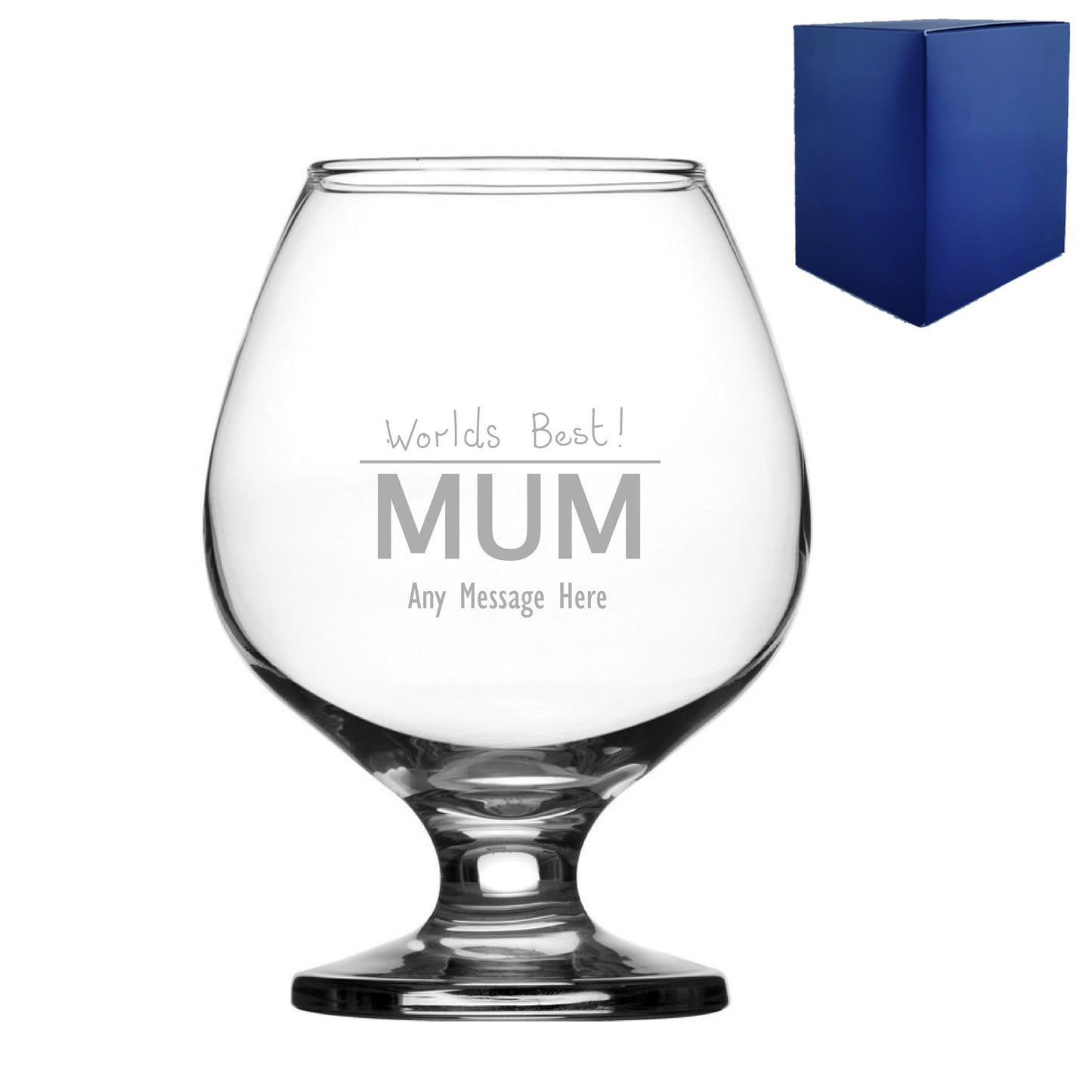 Engraved Mothers Day Bistro Brandy, Gift Boxed Image 2